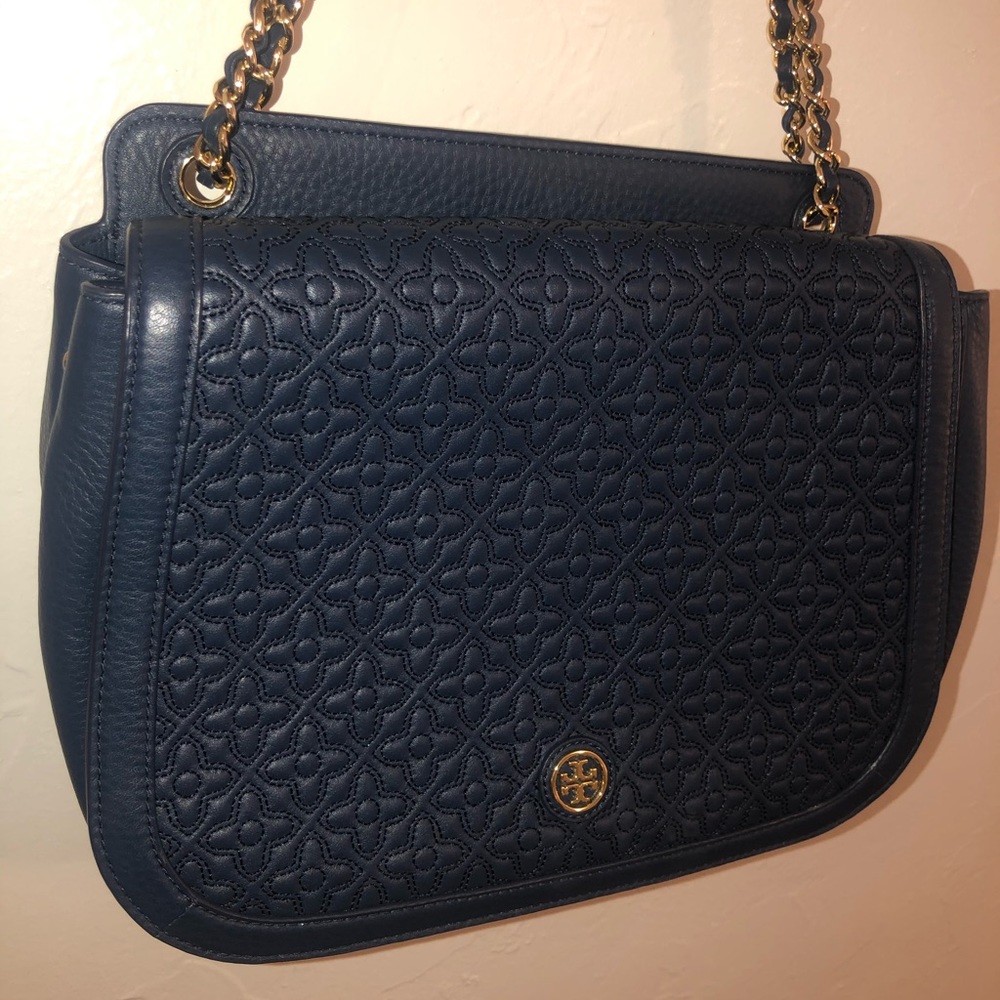 Tory Burch Navy Crossbody